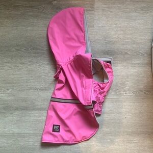 Pink Dog Raincoat